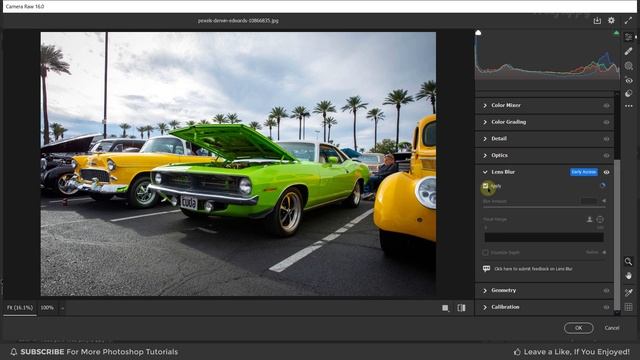 All-New AI-powered Lens Blur in Photoshop | 1-Click Background Blur смотреть онлайн