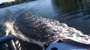 Обкатка 4 тактного лодочного мотора Парсун F9.8