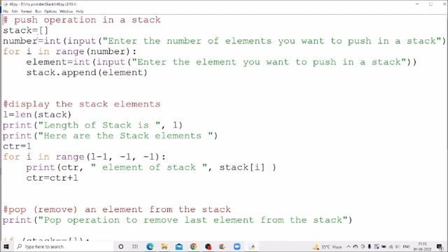 Stacks in Python | Class XII Computer Science CBSE