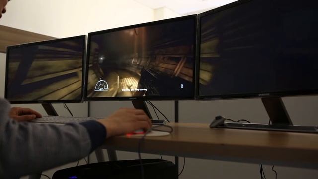 SAMSUNG UHD Monitor 4K Eyefinity(11520*2160) Alien VS Predator смотреть онлайн