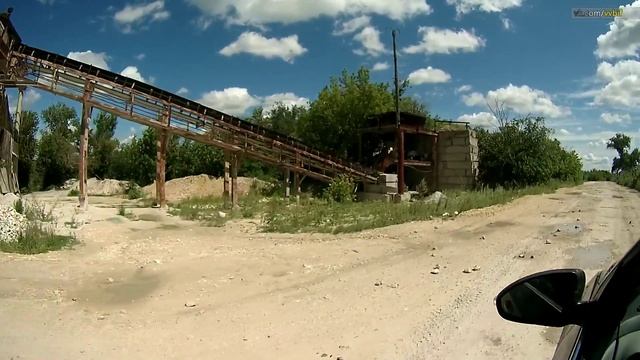 Заброшенная машина по переработки щебня. смотреть онлайн