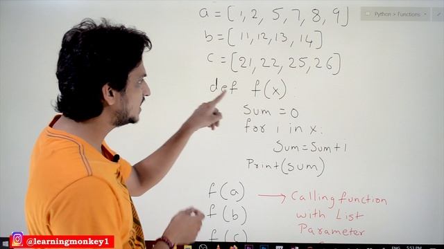 Function Defining and Calling in Python || Lesson 27 || Python || Learning Monkey ||