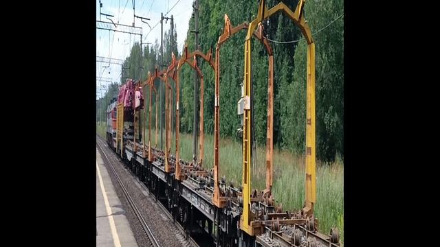 2М62-0552 с Хозяйственной поездом О П Михайловская смотреть онлайн