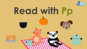 Consonant Letter Pp | Go Phonics 1B Unit 14 |EFL | ESL I Phonics Reader