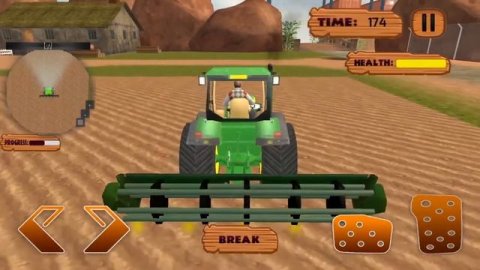 Симулятор фермерского трактора - Farmer Simulator 2020 - Android GamePlay