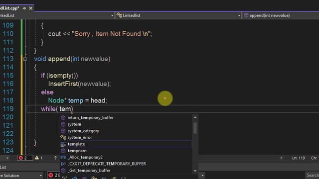 09 - | C++ Data Structures | - | Linked Lists - Part 3 | - | تراكيب البيانات | смотреть онлайн