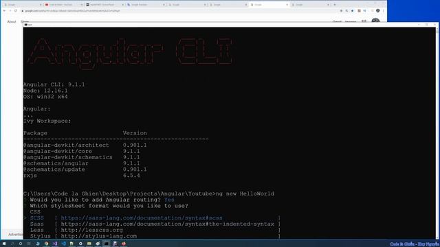 311 - Angular 9 - Project Setup - Cài đặt dự án смотреть онлайн