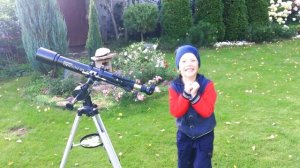 Октавиан и его новый телескоп. celestron powerseeker 70EQ