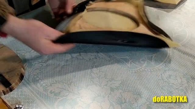 Как обтянуть подиум кожзамом, как обтянуть углы без морщин. doRABOTKA