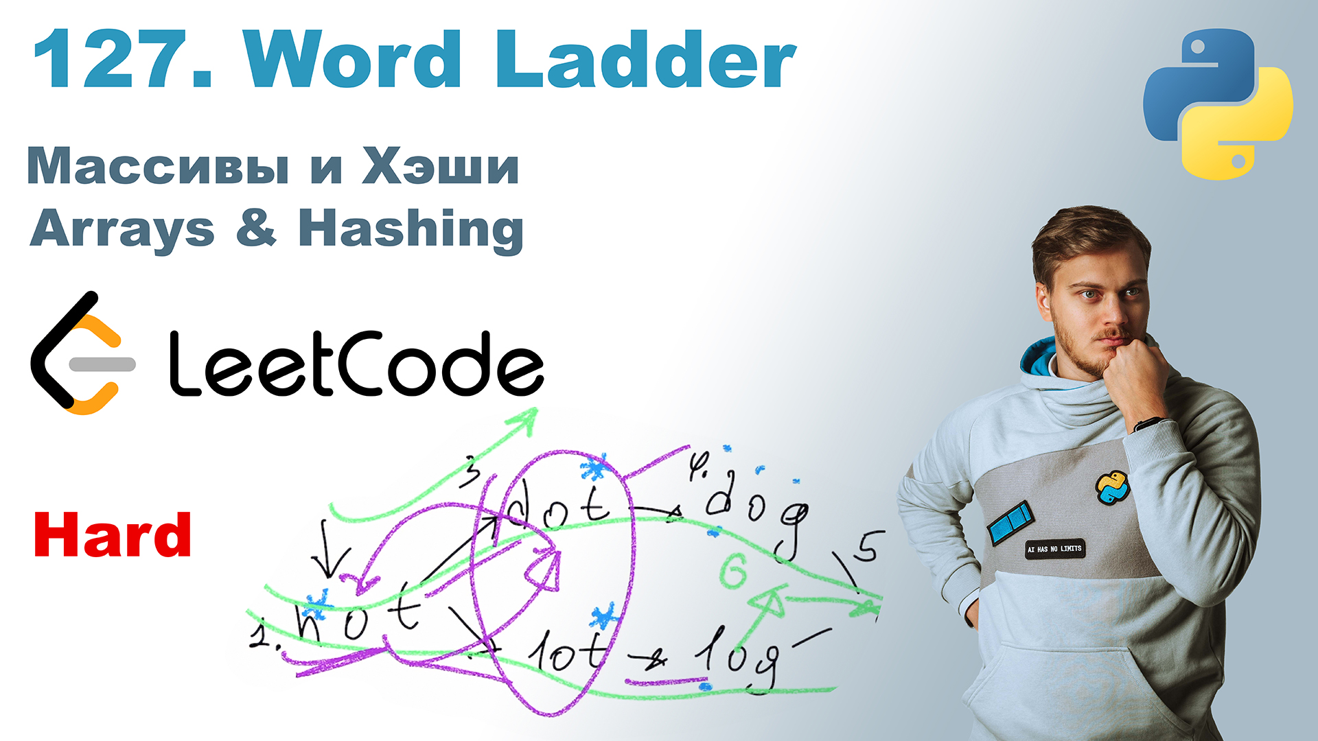 Word Ladder | Решение на Python | LeetCode 127
