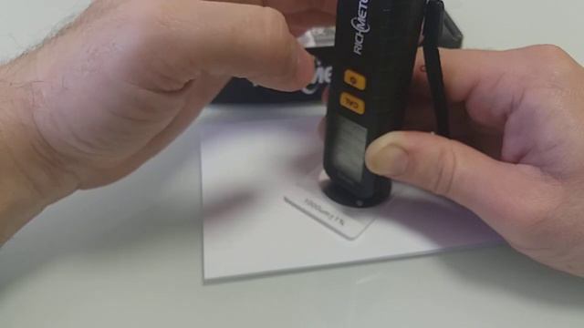 Процедура калибровки толщиномера Richmeters GY910 смотреть онлайн
