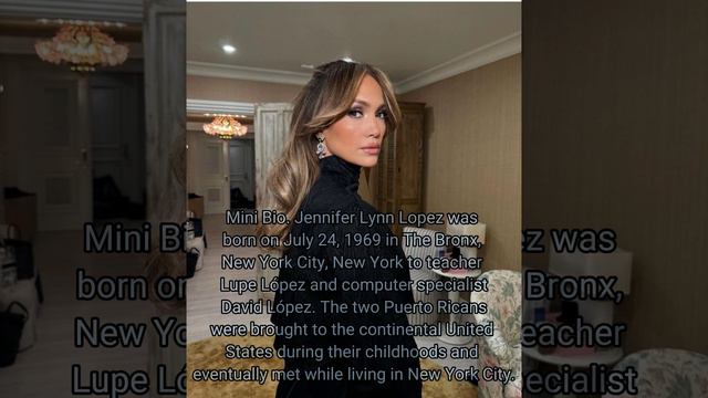 Jennifer Lopez Mini Bio🔥When was born,age,place,city😲