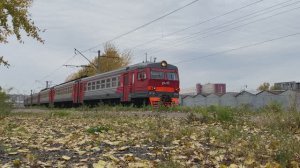 Электропоезд ЭТ2-014, перегон Лахта - Новая Деревня