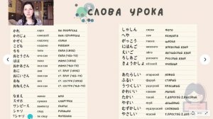 Японский язык с нуля, 3 урок. Комплексный онлайн курс.