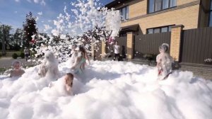 Пенная вечеринка - идеальный летний праздник для детей и подростков