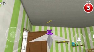 как найти все стикеры на локации большой дом в игре super bear adventure