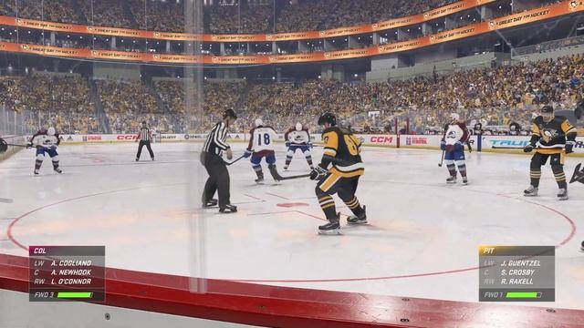 NHL 23 Stanley Cup Finals Gameplay - Avalanche vs Penguins Full Game Highlights - NHL 23 PS5 смотреть онлайн