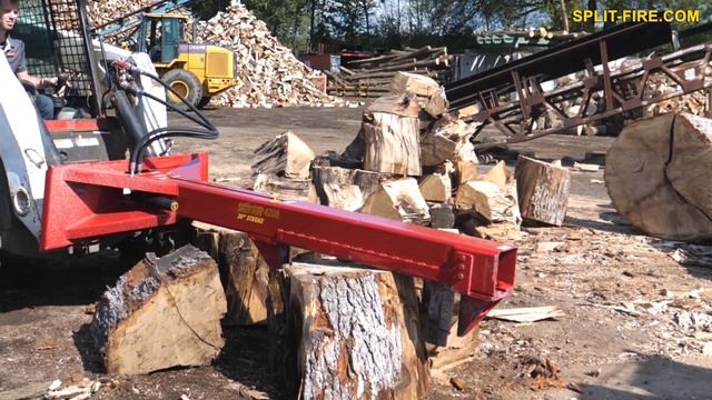 SPLIT-FIRE | SKID STEER 4208 30" Stroke 2-WAY Log Splitter смотреть онлайн