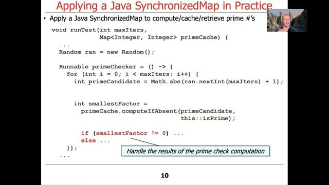 Example Application of Java Synchronized Collections смотреть онлайн
