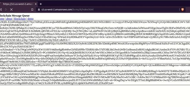 Blockchain Message Queue Demo смотреть онлайн