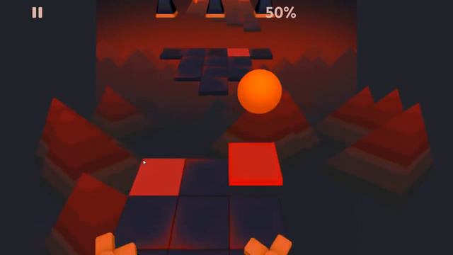 Rolling Sky ( перекати небо )  Level 5 (пятыйуровень)  Walkthrough HD - Full screen