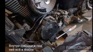 Kawasaki vulcan 1500 classic tourer 1998, VN 1500 G. Замена сальника штока сцепления