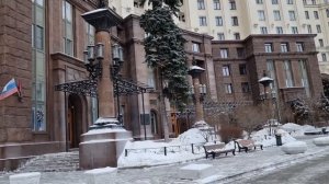 Дом на Котельнической набережной в Москве. Сталинская высотка