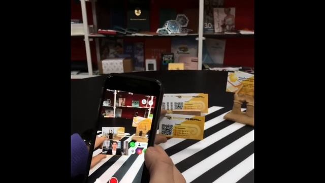 Оживающие визитки с интерактивными кнопками | DopReal смотреть онлайн