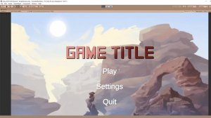 5 Minute MAIN MENU Unity Tutorial