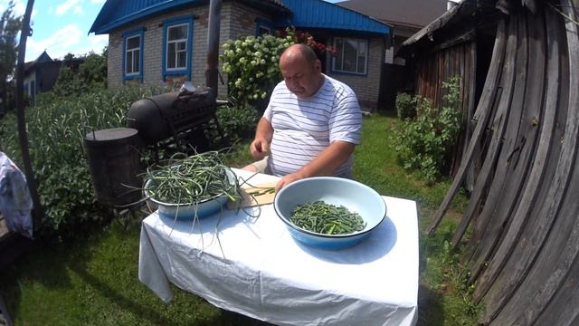 Бабушкин рецепт - жареные чесночные стрелки