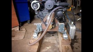 Конвертированный двигатель в судовой Д-243 (версия 2)