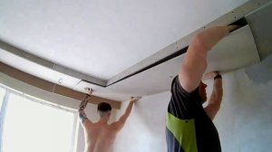 как сделать двухуровневый потолок с подсветкой