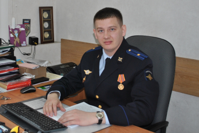 Продолжатель династии - cледователь СЧ СУ УМВД по Тамбовской области Д.Лоскутов