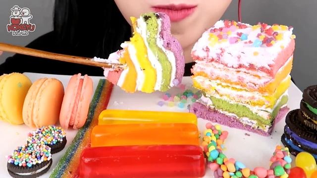 Вкусная И Сладкая Еда Из КОРЕИ #корея #вкусняшки #корейскиезакуски #корейскаякухня #корейскиерецепт