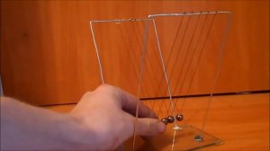 Самодельный "маятник Ньютона"