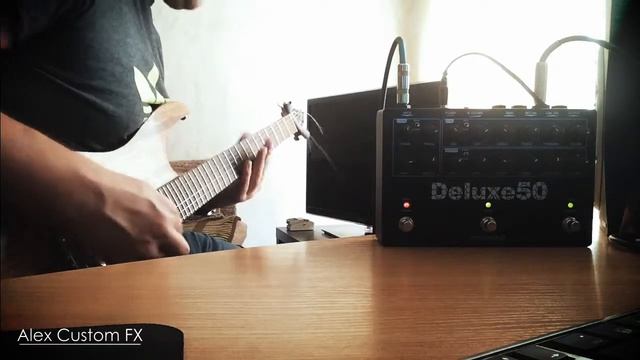 Alex Custom FX Deluxe 50 | Metal Sound Demo | Ламповый гитарный преамп смотреть онлайн