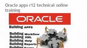 oracle apps r12 technical online training