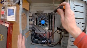 Сборка ПК на ASROCK B460 PHANTOM GAMING 4 и INTEL Core i3 10100F, типа UPGRADE