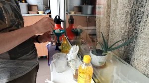 Серебрение зеркала телескопа (первая проба неудачная)