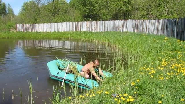Как избавиться от камыша на небольшом озере смотреть онлайн