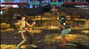 Tekken 5: Dark Resurrection. Ling Xiaoyu - Story Battle. Gameplay.