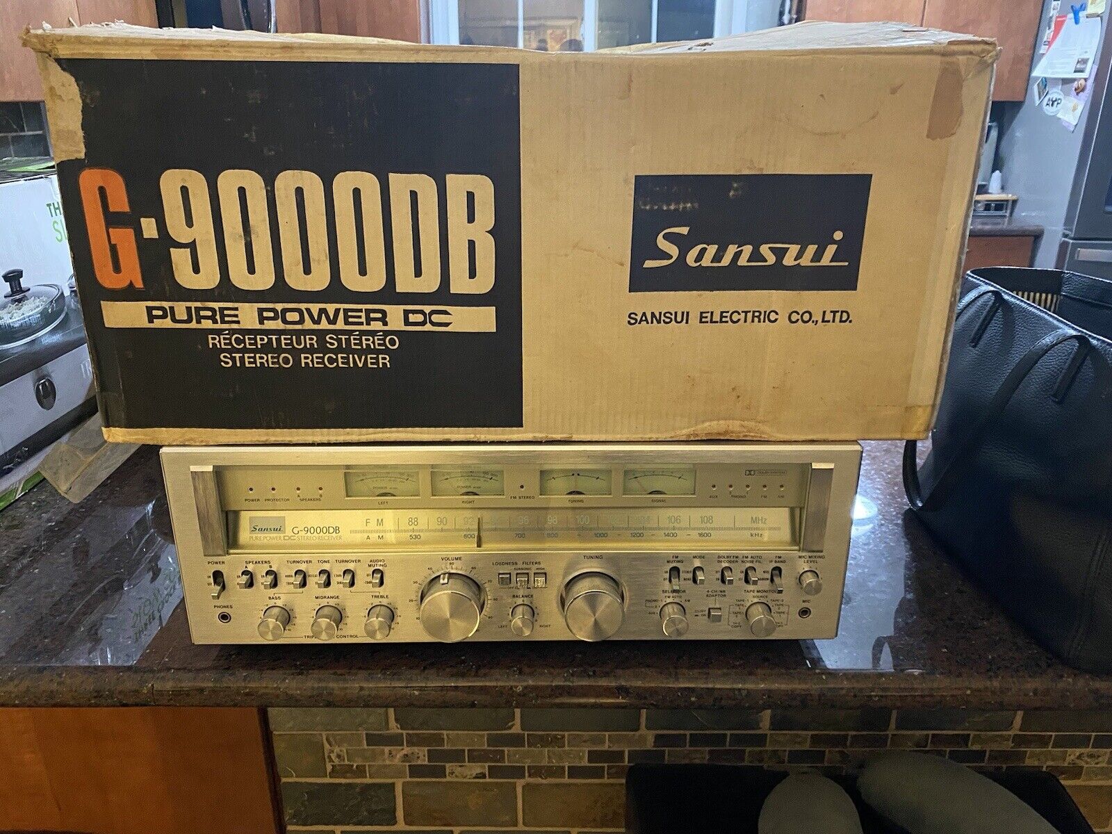 Приемник Sansui G-9000 Ad, 1978-ГОД-ЯПОНИЯ-продают за-$3,000.