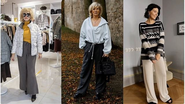 СТИЛЬНАЯ ТРИКОТАЖНАЯ ОДЕЖДА ДЛЯ ЖЕНЩИН 50+ ОСЕНЬ-ЗИМА 2024 смотреть онлайн