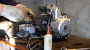 Китайский квадроцикл. Ремонт двигателя 2 часть.