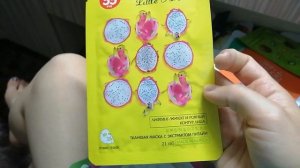 Мои маски, много тканевых масочек #innisfree #nameskincare #hchana