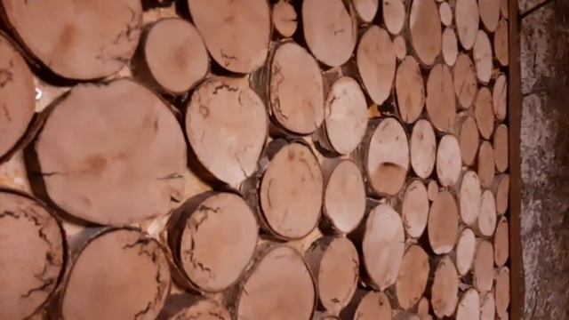 Внутренняя отделка бани берестой, обзор бани | Слава Столяров