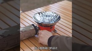 Походная газовая плита (с переходником) туристическая портативная плитка горелка