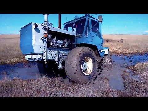 Кто проходимее | Советские и Европейские тракторы на бездорожье!!!