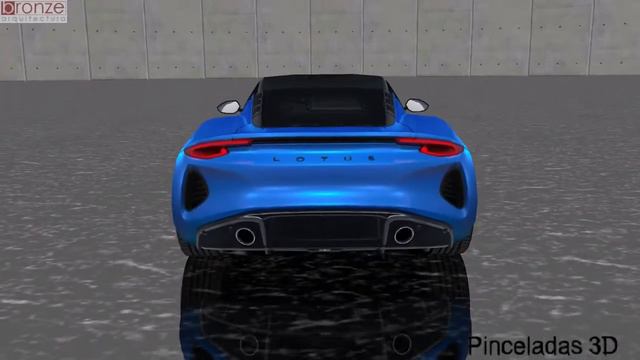 Lotus Emira, 2023, 3d model смотреть онлайн