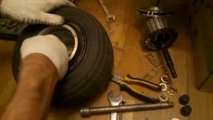 Электросамокат Kugoo C1 PRO (Куго с1 ПРО). Ремонт.